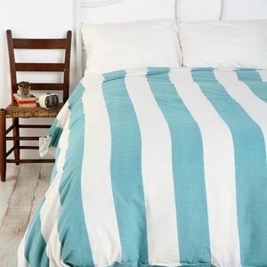 Urban Outfitters Queen Striped Cotton Duvet Cover